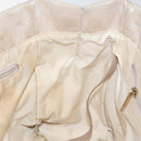 CHANEL New Travel Line Tote Bag Nylon Beige CC Auth BA2157-19