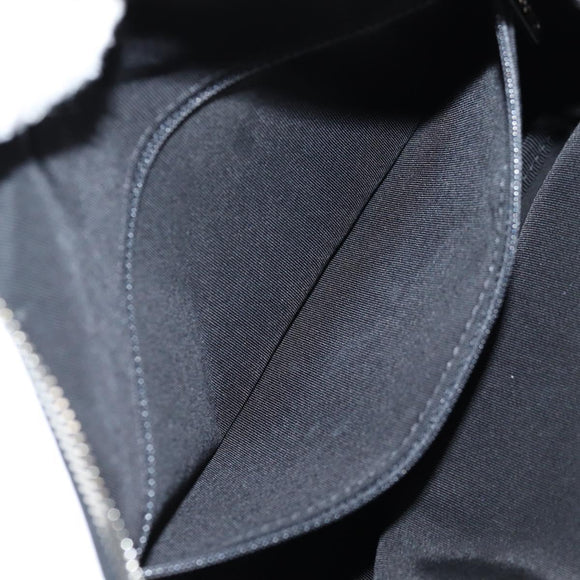 CHANEL Cruise line Chain Shoulder Bag Vinyl White Silver CC Auth BA2159V