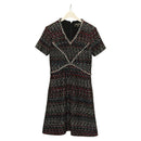 CHANEL One Piece Tweed Navy CC Auth BA2161AM-1