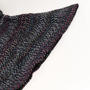 CHANEL One Piece Tweed Navy CC Auth BA2161AM-5