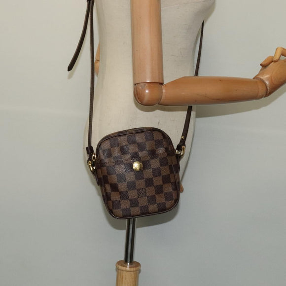 LOUIS VUITTON Damier Ebene Lift Shoulder Bag N60009 LV Auth BA2170