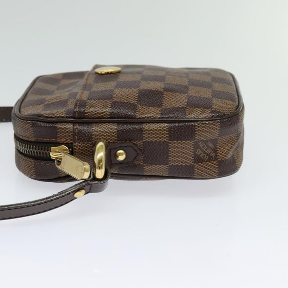 LOUIS VUITTON Damier Ebene Lift Shoulder Bag N60009 LV Auth BA2170