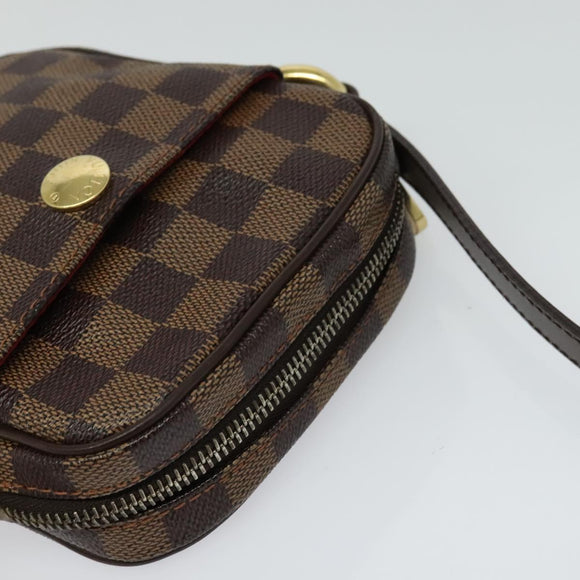 LOUIS VUITTON Damier Ebene Lift Shoulder Bag N60009 LV Auth BA2170