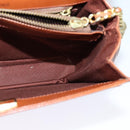 VALENTINO Hand Bag Leather 2way Brown Gold Auth BA2171-18
