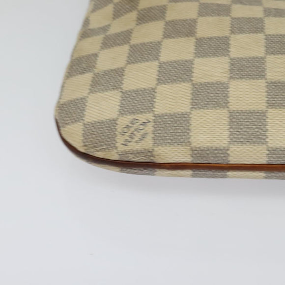 LOUIS VUITTON Damier Azur Pochette Bosphore Shoulder Bag N51112 LV Auth BA2172