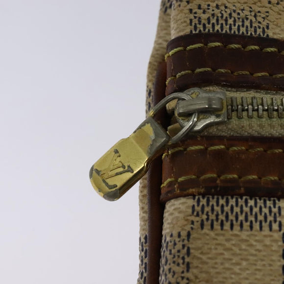 LOUIS VUITTON Damier Azur Pochette Bosphore Shoulder Bag N51112 LV Auth BA2172