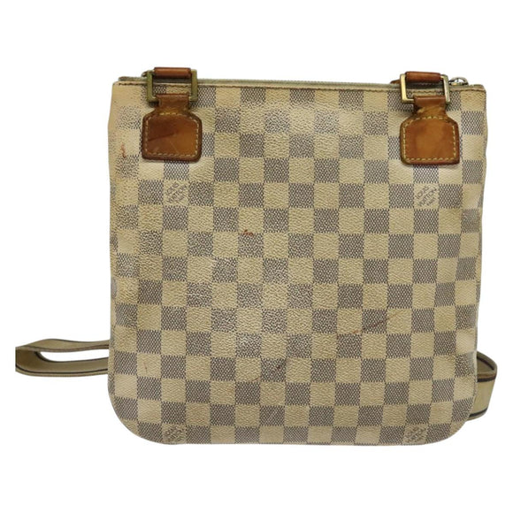 LOUIS VUITTON Damier Azur Pochette Bosphore Shoulder Bag N51112 LV Auth BA2172
