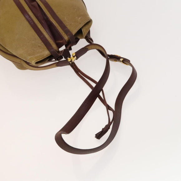 CELINE C Sulky Cartier Burberry Nova Check Bag Leather 3Set Beige Auth BA2174