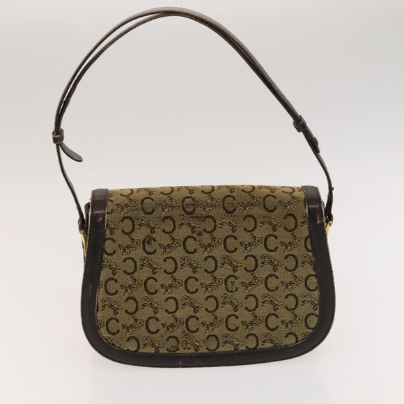 CELINE C Sulky Cartier Burberry Nova Check Bag Leather 3Set Beige Auth BA2174