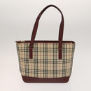 CELINE C Sulky Cartier Burberry Nova Check Bag Leather 3Set Beige Auth BA2174-2