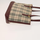 CELINE C Sulky Cartier Burberry Nova Check Bag Leather 3Set Beige Auth BA2174-4