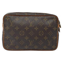 LOUIS VUITTON Monogram Compiegne 23 Clutch Bag M51847 LV Auth BA2185-2