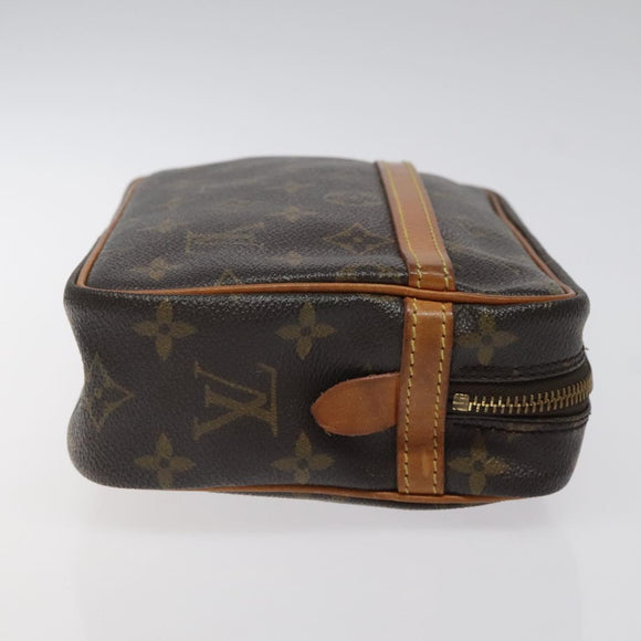 LOUIS VUITTON Monogram Compiegne 23 Clutch Bag M51847 LV Auth BA2185