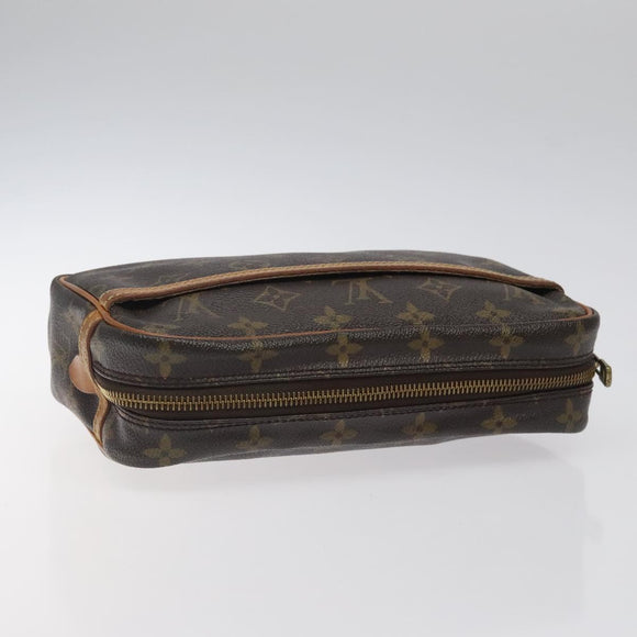 LOUIS VUITTON Monogram Compiegne 23 Clutch Bag M51847 LV Auth BA2185