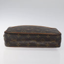 LOUIS VUITTON Monogram Compiegne 23 Clutch Bag M51847 LV Auth BA2185-6