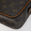 LOUIS VUITTON Monogram Compiegne 23 Clutch Bag M51847 LV Auth BA2185-7