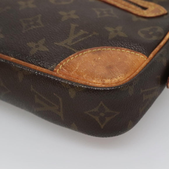 LOUIS VUITTON Monogram Marly Dragonne GM Clutch Bag M51825 LV Auth BA2186