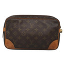 LOUIS VUITTON Monogram Marly Dragonne GM Clutch Bag M51825 LV Auth BA2186-2