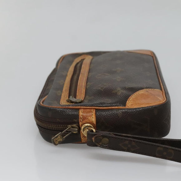 LOUIS VUITTON Monogram Marly Dragonne GM Clutch Bag M51825 LV Auth BA2186