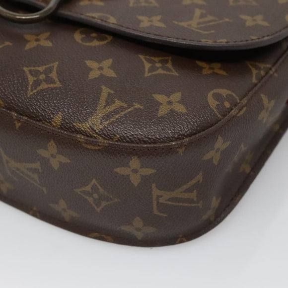 LOUIS VUITTON Monogram Saint Cloud GM Shoulder Bag M51242 LV Auth BA2187