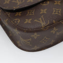 LOUIS VUITTON Monogram Saint Cloud GM Shoulder Bag M51242 LV Auth BA2187-16