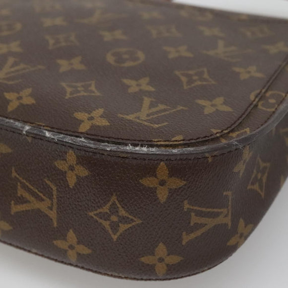 LOUIS VUITTON Monogram Saint Cloud GM Shoulder Bag M51242 LV Auth BA2187