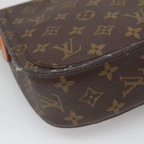 LOUIS VUITTON Monogram Saint Cloud GM Shoulder Bag M51242 LV Auth BA2187