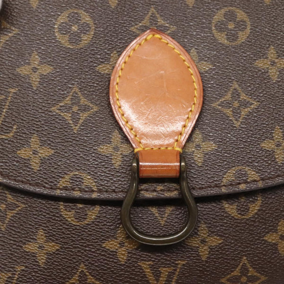 LOUIS VUITTON Monogram Saint Cloud GM Shoulder Bag M51242 LV Auth BA2187
