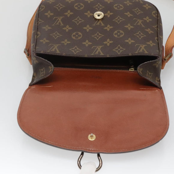 LOUIS VUITTON Monogram Saint Cloud GM Shoulder Bag M51242 LV Auth BA2187
