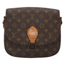 LOUIS VUITTON Monogram Saint Cloud GM Shoulder Bag M51242 LV Auth BA2187-13