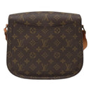 LOUIS VUITTON Monogram Saint Cloud GM Shoulder Bag M51242 LV Auth BA2187-2