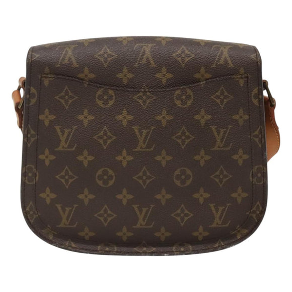 LOUIS VUITTON Monogram Saint Cloud GM Shoulder Bag M51242 LV Auth BA2187