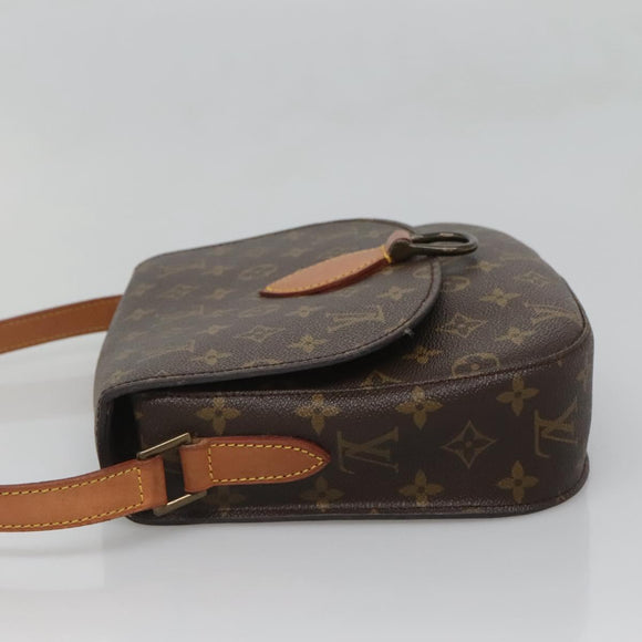 LOUIS VUITTON Monogram Saint Cloud GM Shoulder Bag M51242 LV Auth BA2187