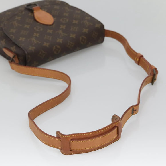 LOUIS VUITTON Monogram Saint Cloud GM Shoulder Bag M51242 LV Auth BA2187