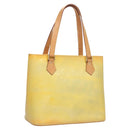 LOUIS VUITTON Monogram Vernis Houston Hand Bag Gris M91053 LV Auth BA2208-1