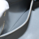 LOUIS VUITTON Monogram Vernis Houston Hand Bag Gris M91053 LV Auth BA2208-21