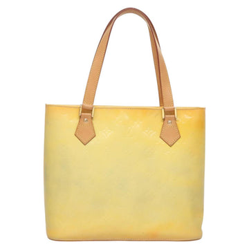 LOUIS VUITTON Monogram Vernis Houston Hand Bag Gris M91053 LV Auth BA2208 - 0