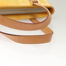 LOUIS VUITTON Monogram Vernis Houston Hand Bag Gris M91053 LV Auth BA2208-7