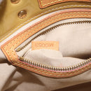 LOUIS VUITTON Monogram Vernis Reade PM Hand Bag Beige M91334 LV Auth BA2210-12