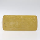 LOUIS VUITTON Monogram Vernis Reade PM Hand Bag Beige M91334 LV Auth BA2210-5