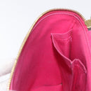 LOUIS VUITTON Monogram Vernis Sullivan Vertical Bag Pink M91259 LV Auth BA2213-19