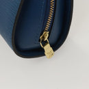 LOUIS VUITTON Epi Dauphine PM Pouch Blue M48445 LV Auth BA2216-8