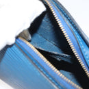 LOUIS VUITTON Epi Dauphine PM Pouch Blue M48445 LV Auth BA2216-11