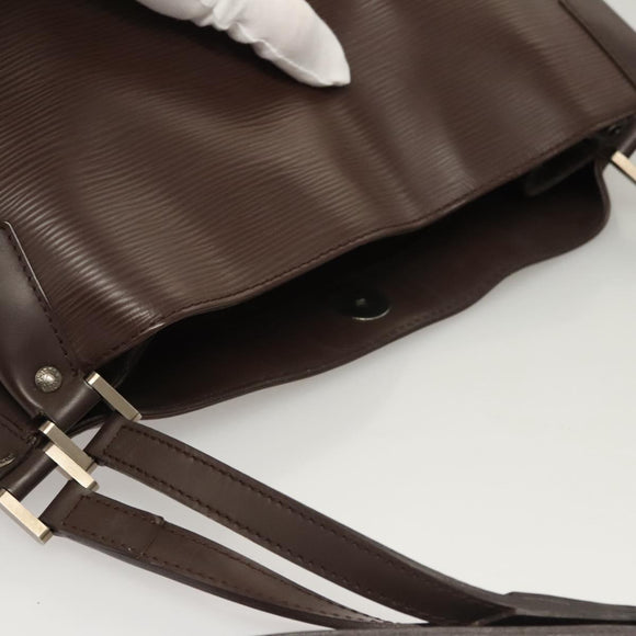 LOUIS VUITTON Epi Mandala MM Shoulder Bag Mocha M5889D LV Auth BA2219