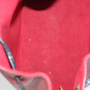 LOUIS VUITTON Epi Petit Noe Shoulder Bag Bicolor Black Red M44017 Auth BA2220-11