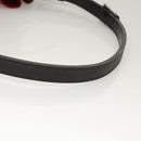 LOUIS VUITTON Epi Petit Noe Shoulder Bag Bicolor Black Red M44017 Auth BA2220-7