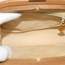 GUCCI Micro GG Supreme Shoulder Bag PVC Beige Gold 001 261 1053 Auth BA2223-10