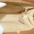 GUCCI Micro GG Supreme Shoulder Bag PVC Beige Gold 001 261 1053 Auth BA2223-18