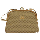 GUCCI Micro GG Supreme Shoulder Bag PVC Beige Gold 001 261 1053 Auth BA2223-13