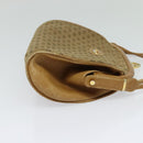 GUCCI Micro GG Supreme Shoulder Bag PVC Beige Gold 001 261 1053 Auth BA2223-4